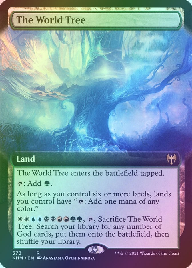 The World Tree (KHM) (373) / Extended Art / Foil