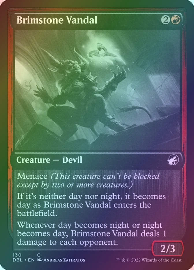 Brimstone Vandal (DBL) (130) / Foil