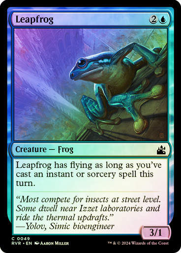Leapfrog (rvr) (49) / Foil