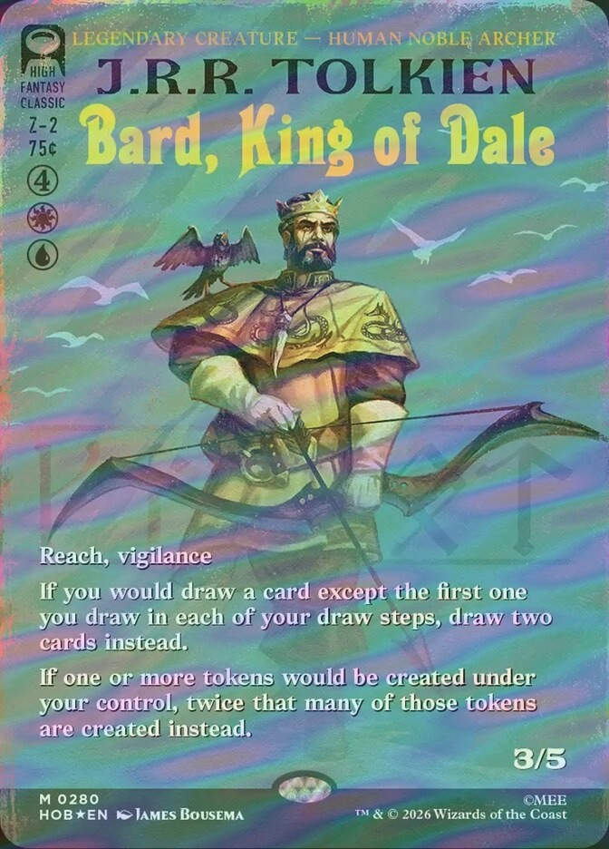 Bard, King of Dale (HOB) (280) / Surge Foil