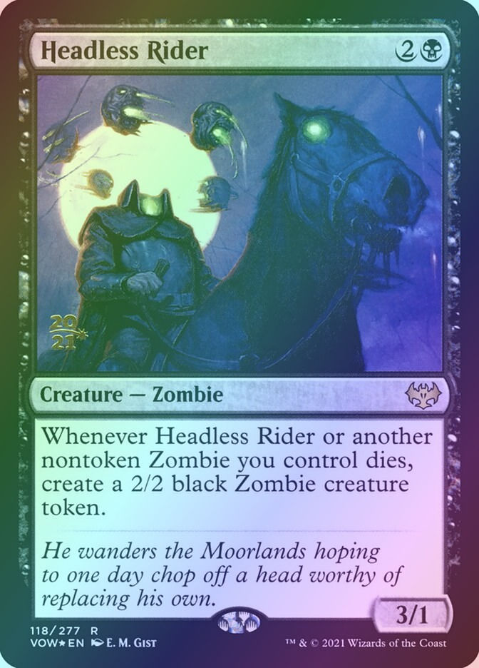Headless Rider (PVOW) (118s) / Foil