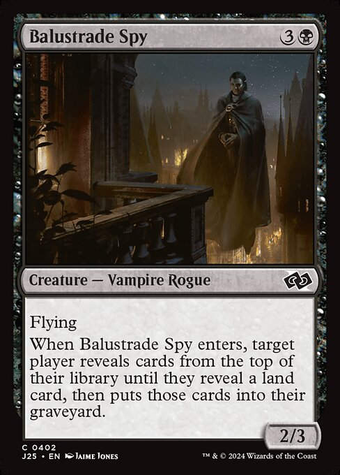 Balustrade Spy (J25) (402)