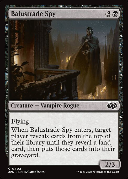 Balustrade Spy (J25) (402)