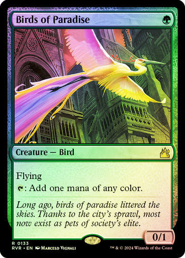 Birds of Paradise (rvr) (133) / Foil