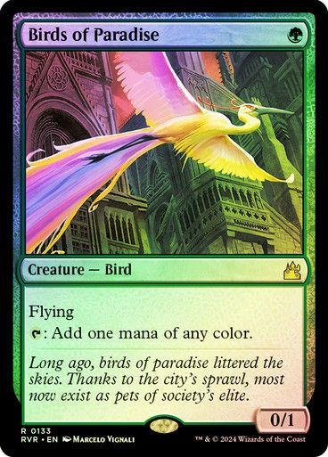 Birds of Paradise (rvr) (133) / Foil