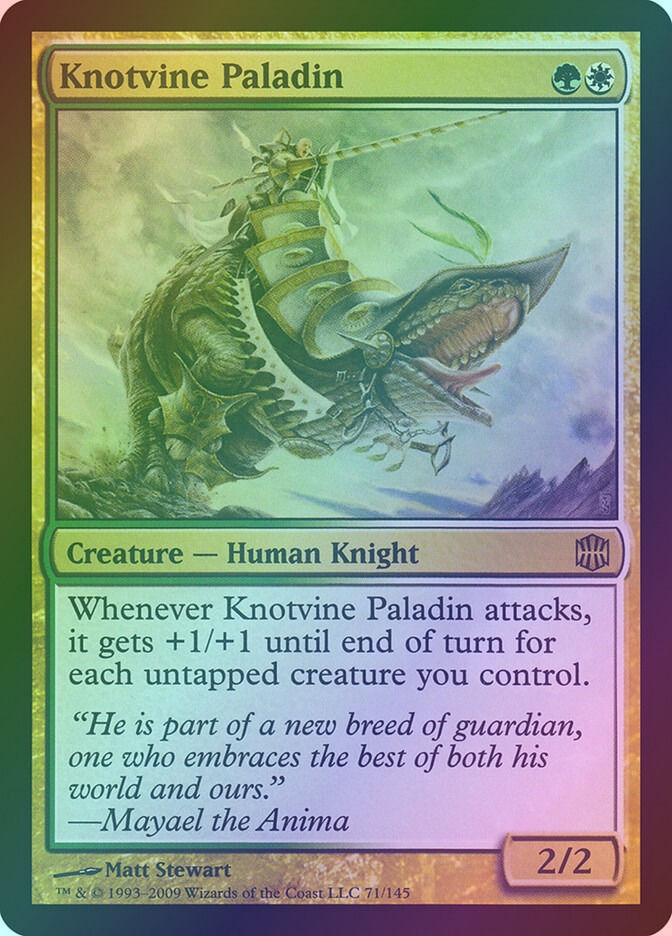 Knotvine Paladin (ARB) (71) / Foil