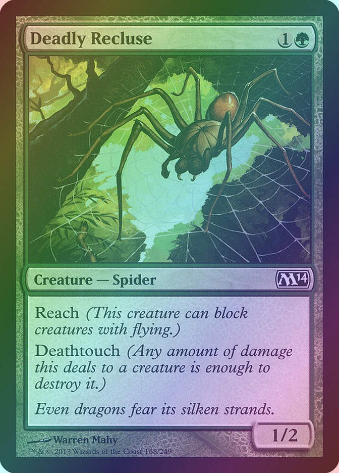 Deadly Recluse (M14) (168) / Foil