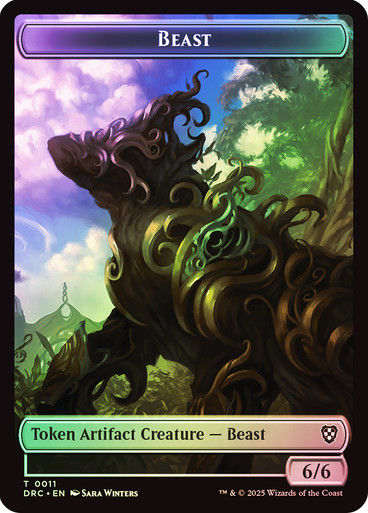 Beast Green Beast Colorless // Beast T11 (TDRC) / Foil — cara 2 de 2