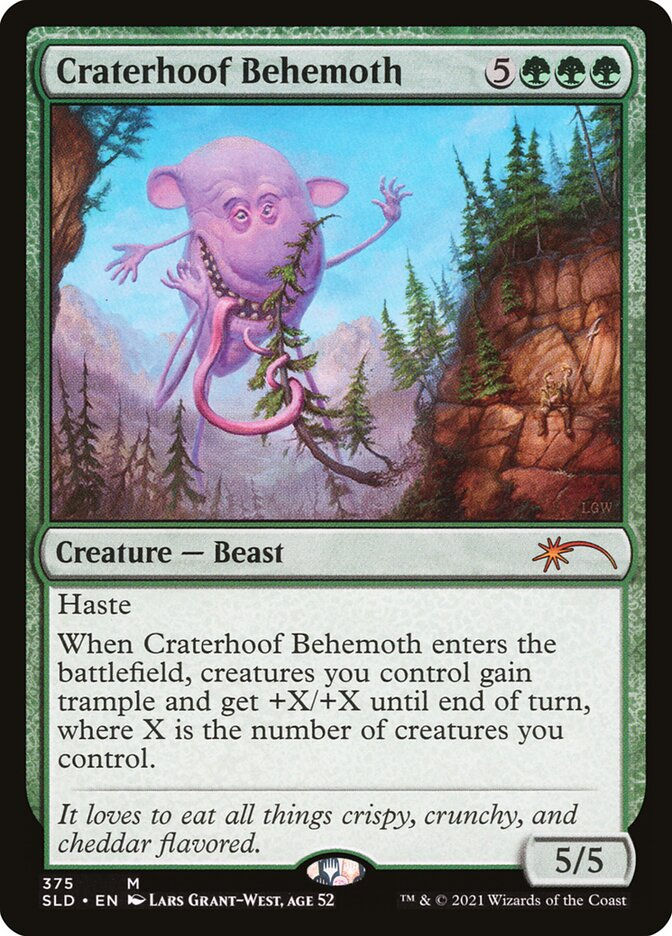 Craterhoof Behemoth (SLD) (375)