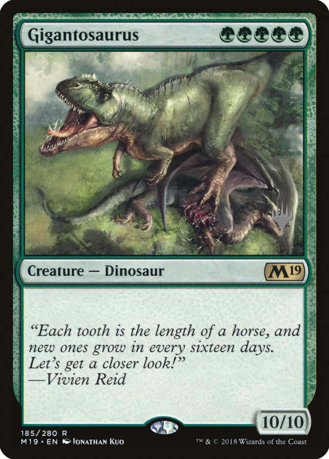 Gigantosaurus (PM19) (185p)