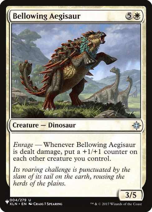Bellowing Aegisaur (PLST) (XLN-4)