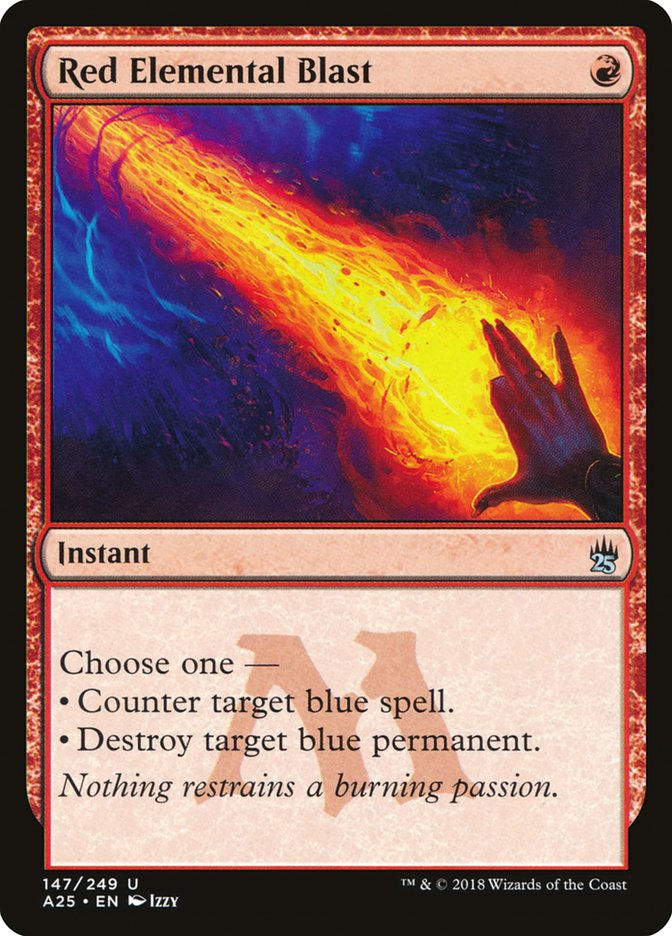 Red Elemental Blast (A25) (147)