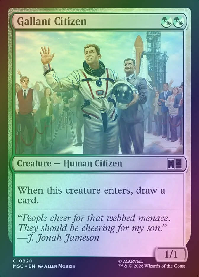 Gallant Citizen (MSC) (820) / Foil