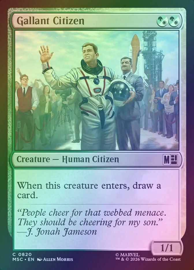 Gallant Citizen (MSC) (820) / Foil
