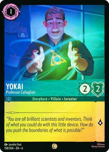 Yokai - Professor Callaghan (LOR_AZU) / Foil
