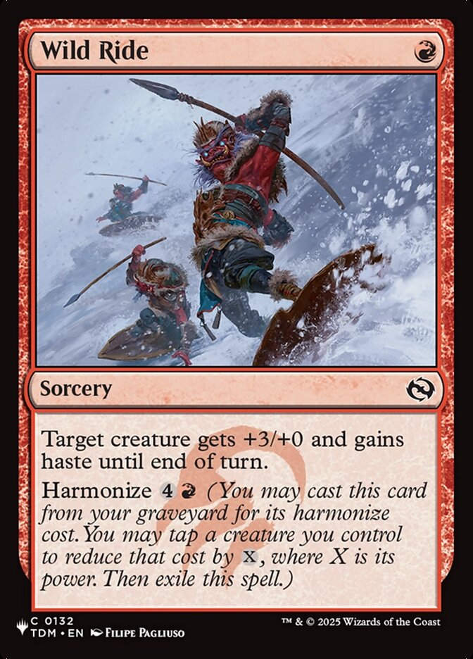Wild Ride (PLST) (TDM-132)