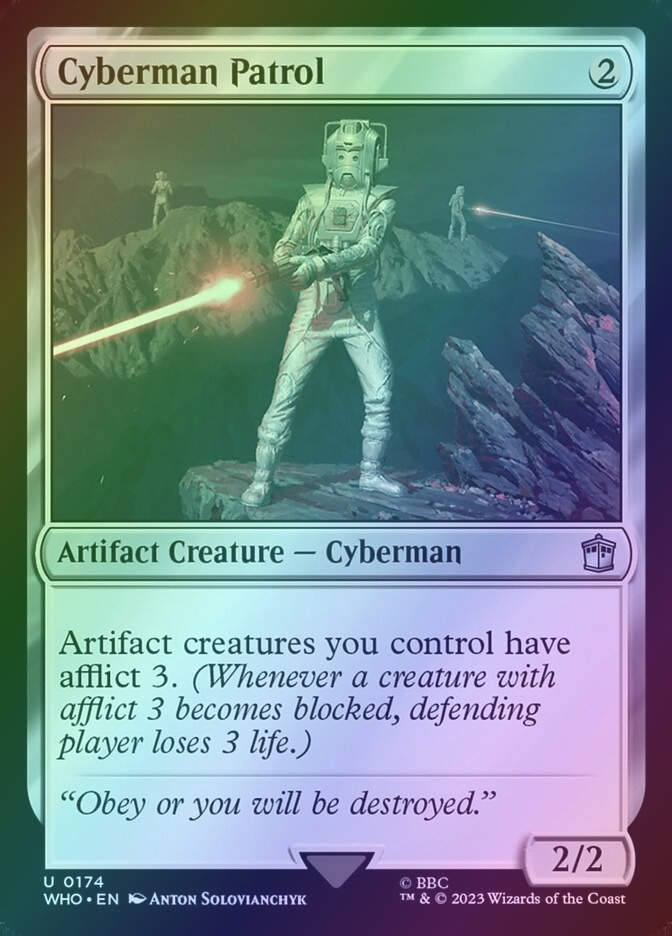 Cyberman Patrol (WHO) (174) / Foil
