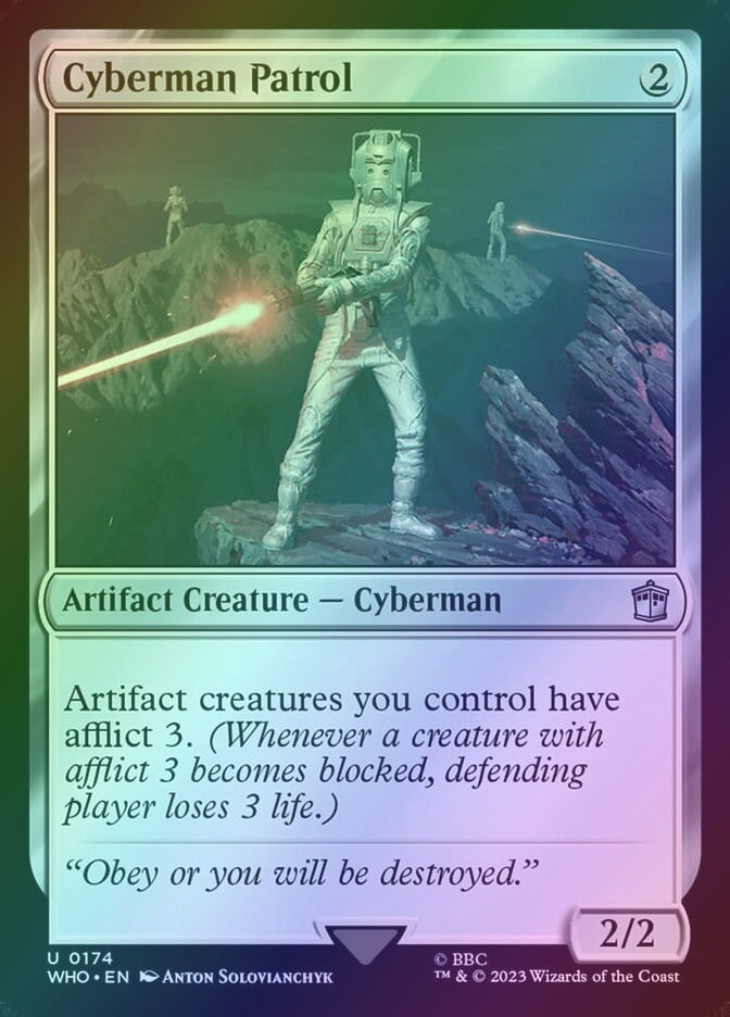 Cyberman Patrol (WHO) (174) / Foil