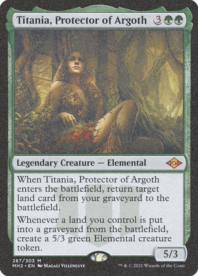 Titania, Protector of Argoth (MH2) (287) / Foil Etched