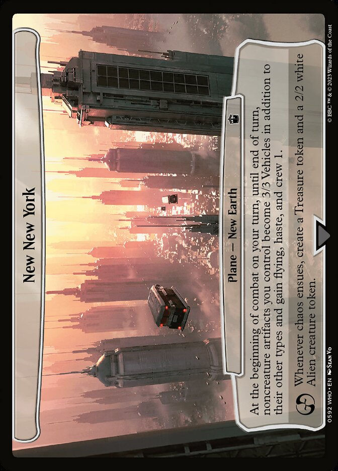 New New York (WHO) (592) / Planar Cards