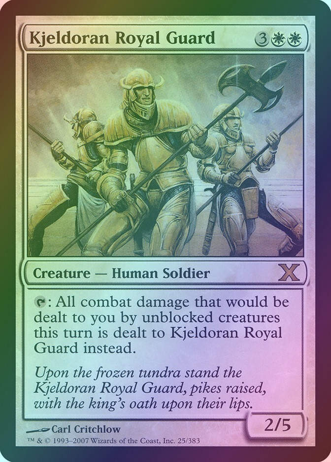 Kjeldoran Royal Guard (10E) (25) / Foil