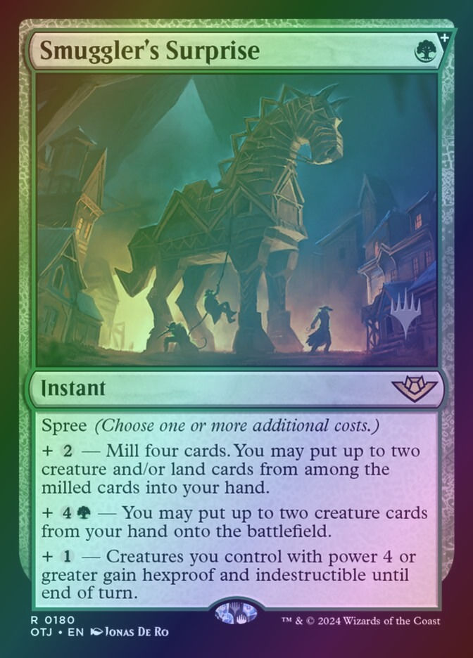 Smuggler's Surprise (POTJ) (180p) / Foil