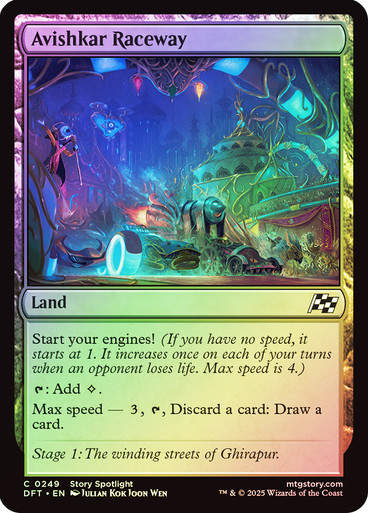 Avishkar Raceway (DFT) (249) / Foil