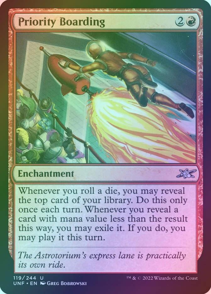Priority Boarding (UNF) (119) / Foil