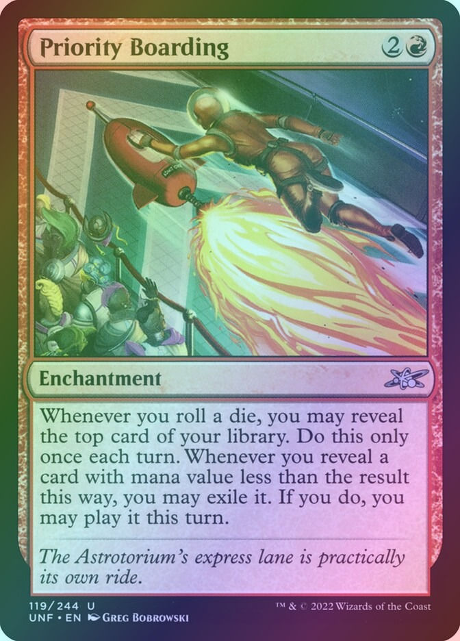 Priority Boarding (UNF) (119) / Foil