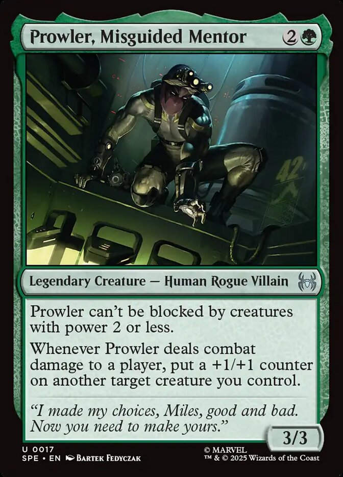 Prowler, Misguided Mentor (SPE) (17)