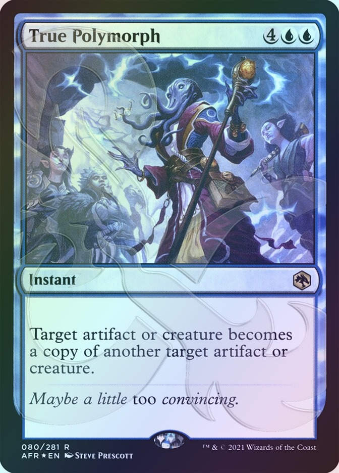 True Polymorph (PAFR) (80a) / Embossed Foil