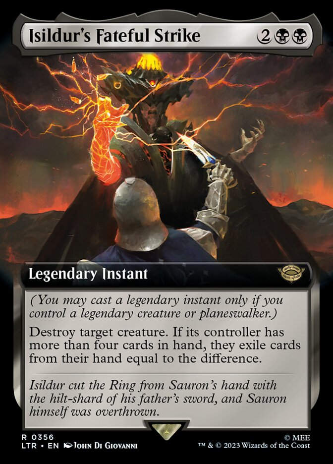Isildur's Fateful Strike (LTR) (356) / Extended Art