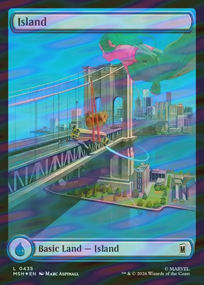 Island (MSH) (435) / Surge Foil