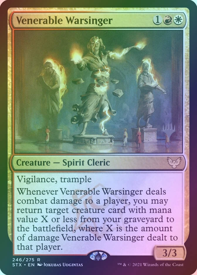 Venerable Warsinger (PSTX) (246p) / Foil