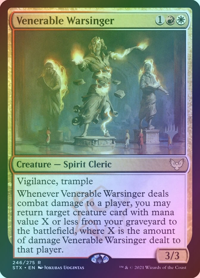 Venerable Warsinger (PSTX) (246p) / Foil