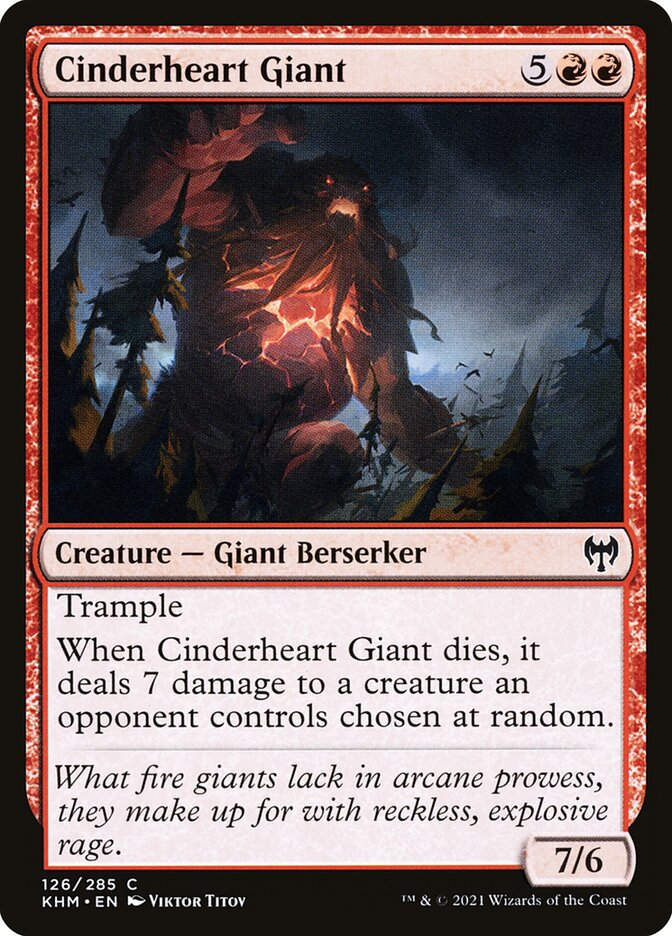Cinderheart Giant (KHM) (126)