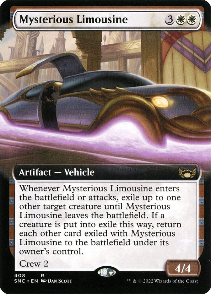 Mysterious Limousine (SNC) (408) / Extended Art
