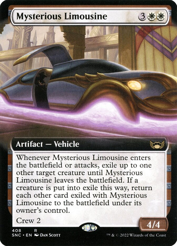 Mysterious Limousine (SNC) (408) / Extended Art