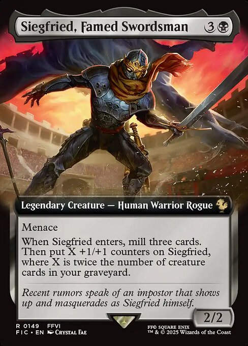 Siegfried, Famed Swordsman (FIC) (149) / Extended Art