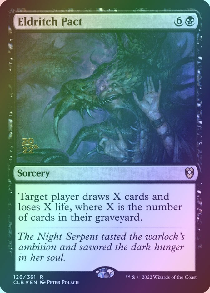 Eldritch Pact (PCLB) (126s) / Foil