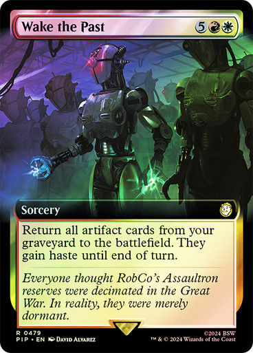 Wake the Past (pip) (479) / Extended Art Foil