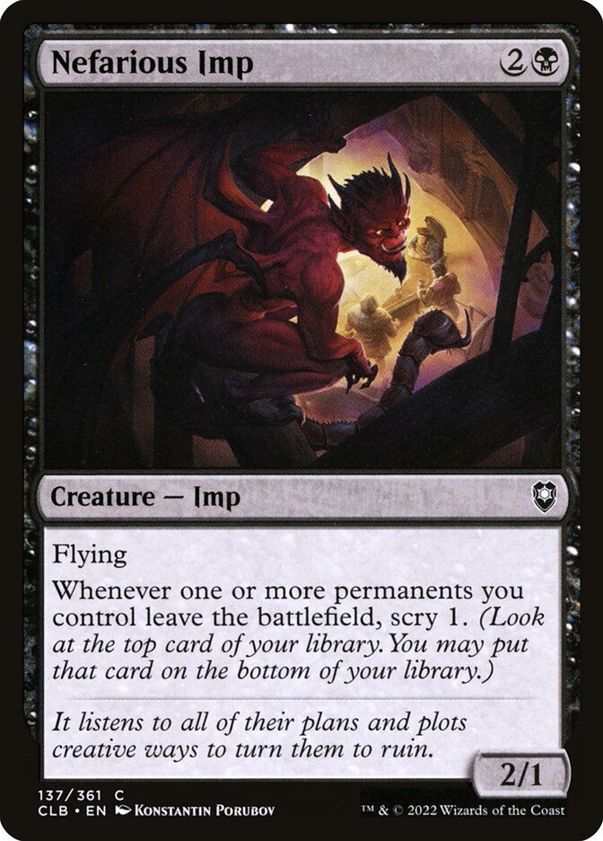 Nefarious Imp (CLB) (137)