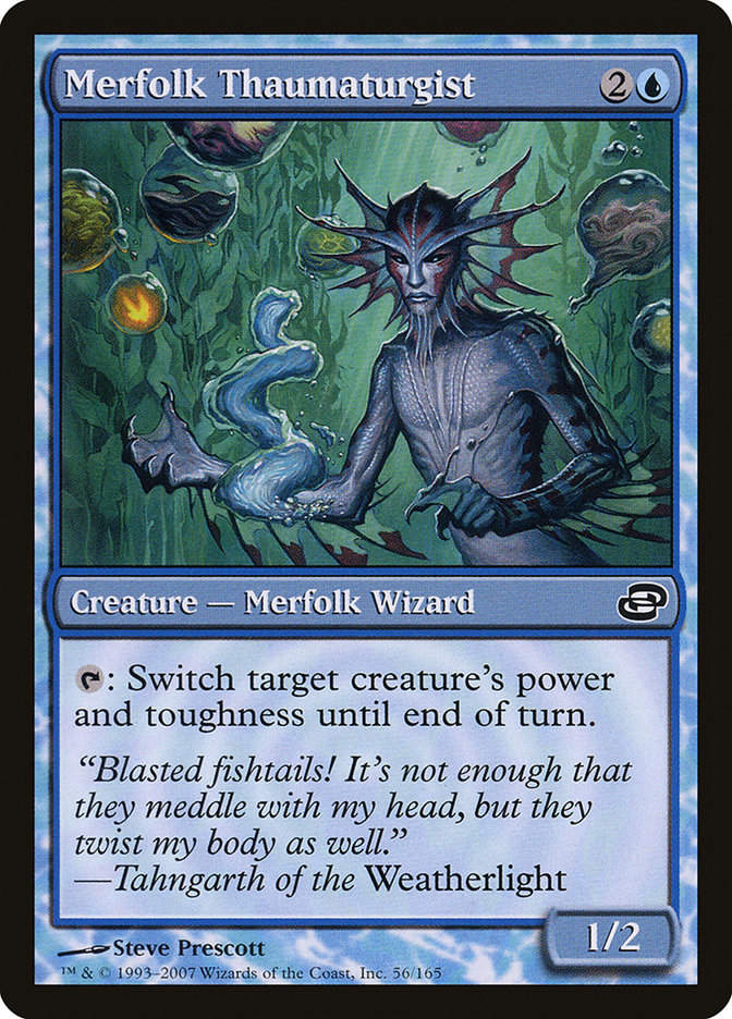Merfolk Thaumaturgist (PLC) (56)