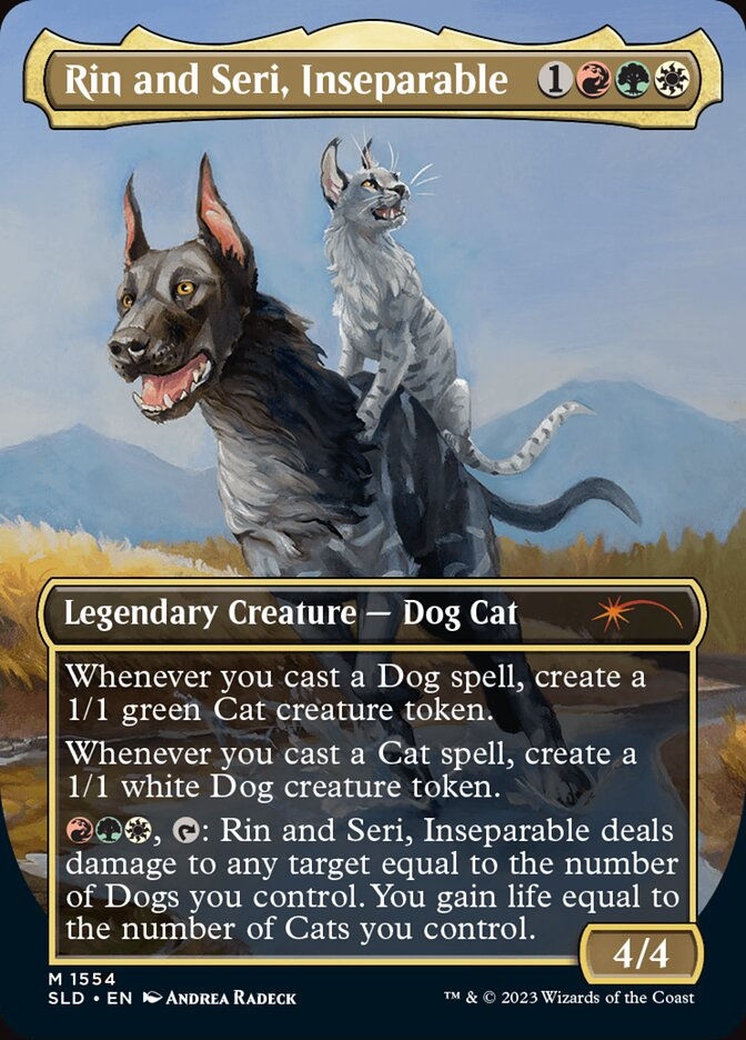 Rin and Seri, Inseparable // Rin and Seri, Inseparable (SLD) (1554) / Borderless — cara 2 de 2