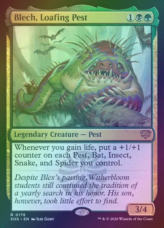Blech, Loafing Pest (SOS) (176) / Foil