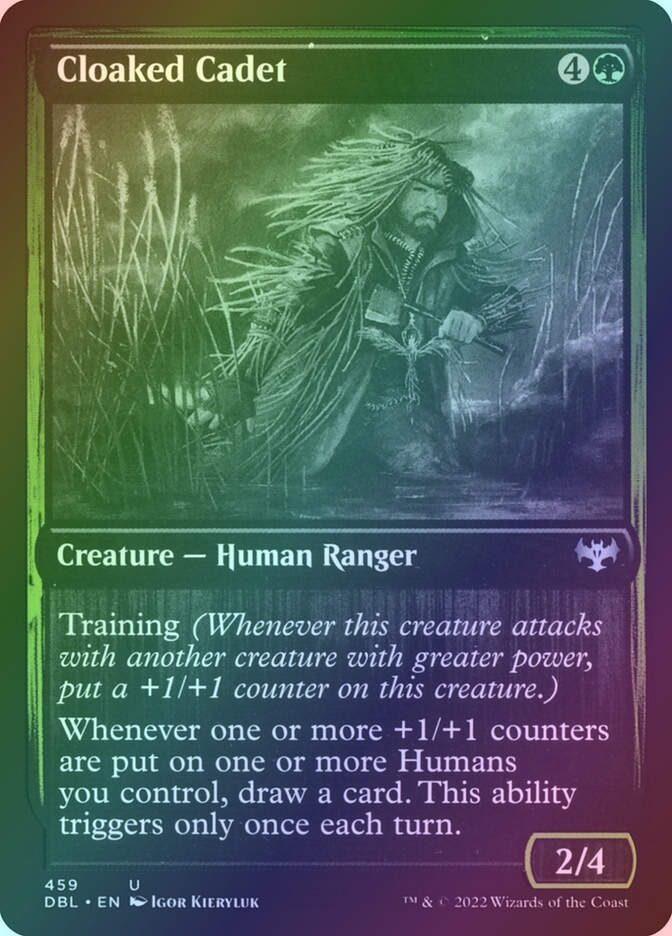 Cloaked Cadet (DBL) (459) / Foil