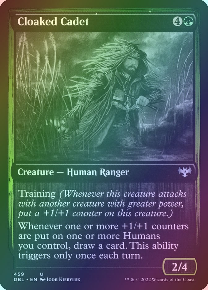 Cloaked Cadet (DBL) (459) / Foil