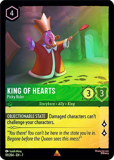 King of Hearts - Picky Ruler (LOR_ARC) / Foil