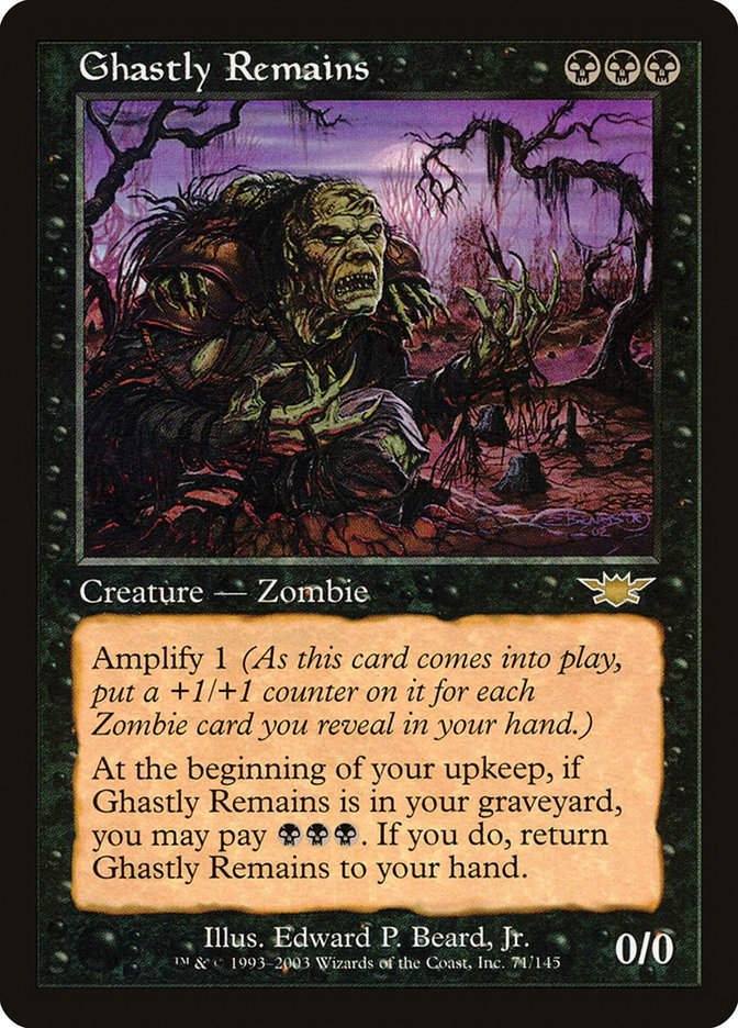 Ghastly Remains (lgn)