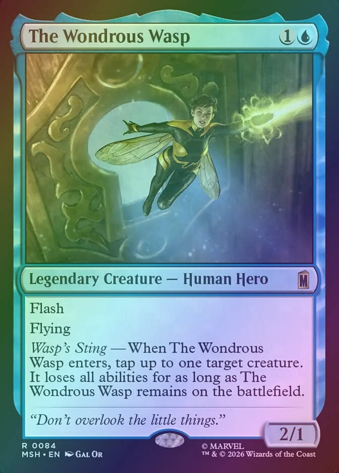 The Wondrous Wasp (MSH) (84) / Foil